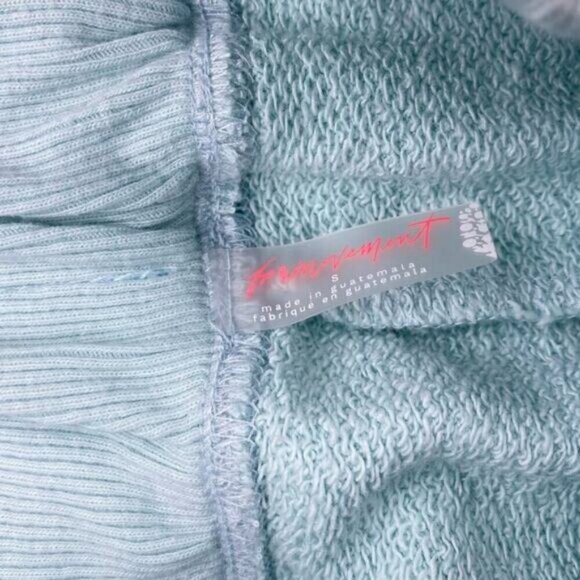 Free People Side Cinched Shorts In Clear Skies - Picture 6 of 11